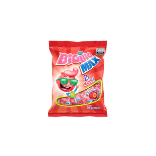 Pirulito Chiclete Big Big Max Morango 600g