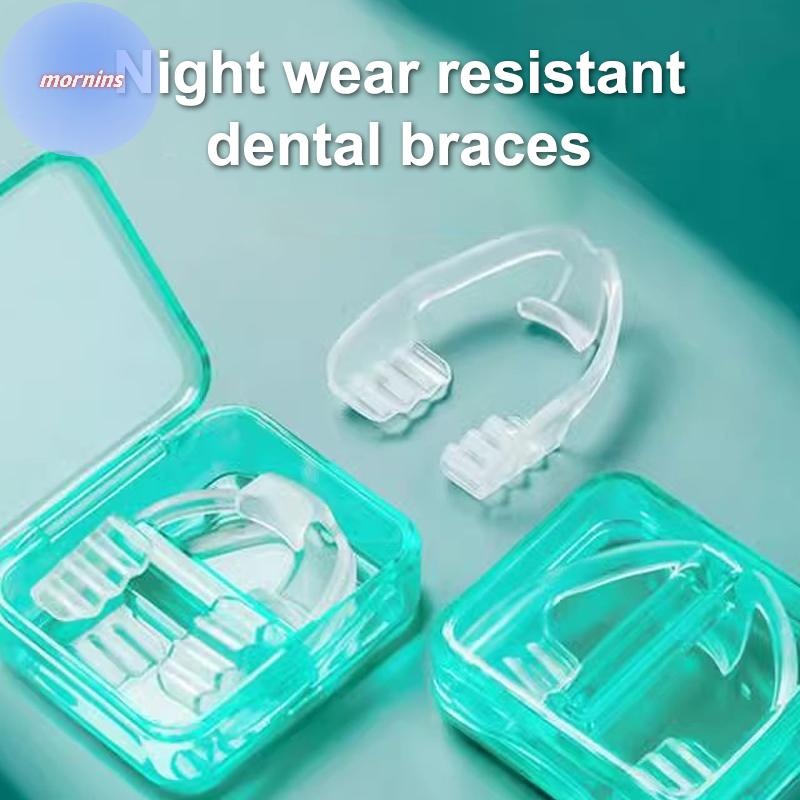 MORNIN Oral Care Dentes Cinta Protetor Bucal Bruxismo Tala Noite Moagem ...