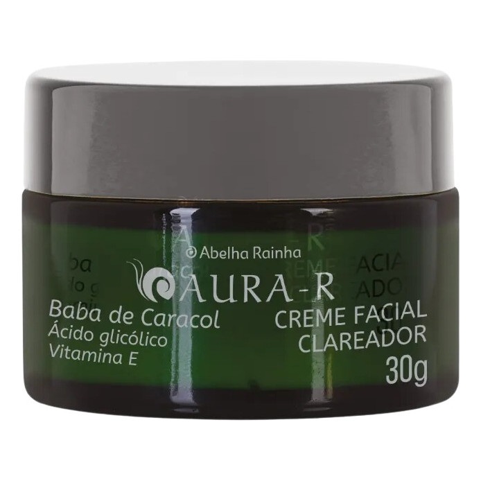 Aura-r Baba De Caracol Creme Clareador Facial 30g Clareia Manchas de ...