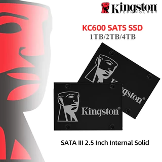 Kingston SSD KC600 2TB 1TB 512GB SATA 3 2.5 Polegadas Unidade De Estado Sólido Interno 512GB HDD Disco Rígido HD 1TB Not