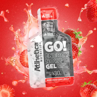 GO Energy Gel Now (10 Sachês de 30G) Atlhética Nutrition em Oferta na Shopee