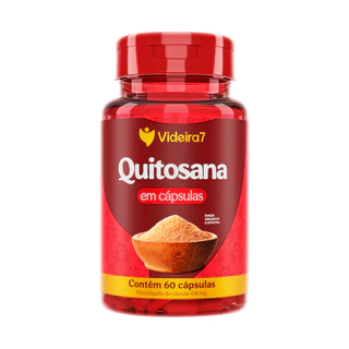Quitosana – 60 Cápsulas | Videira7 em Oferta na Shopee
