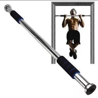 BARRA PORTA FIXA APOIO REGULÁVEL AÇO INOXIDÁVEL 60 A 100CM INOX