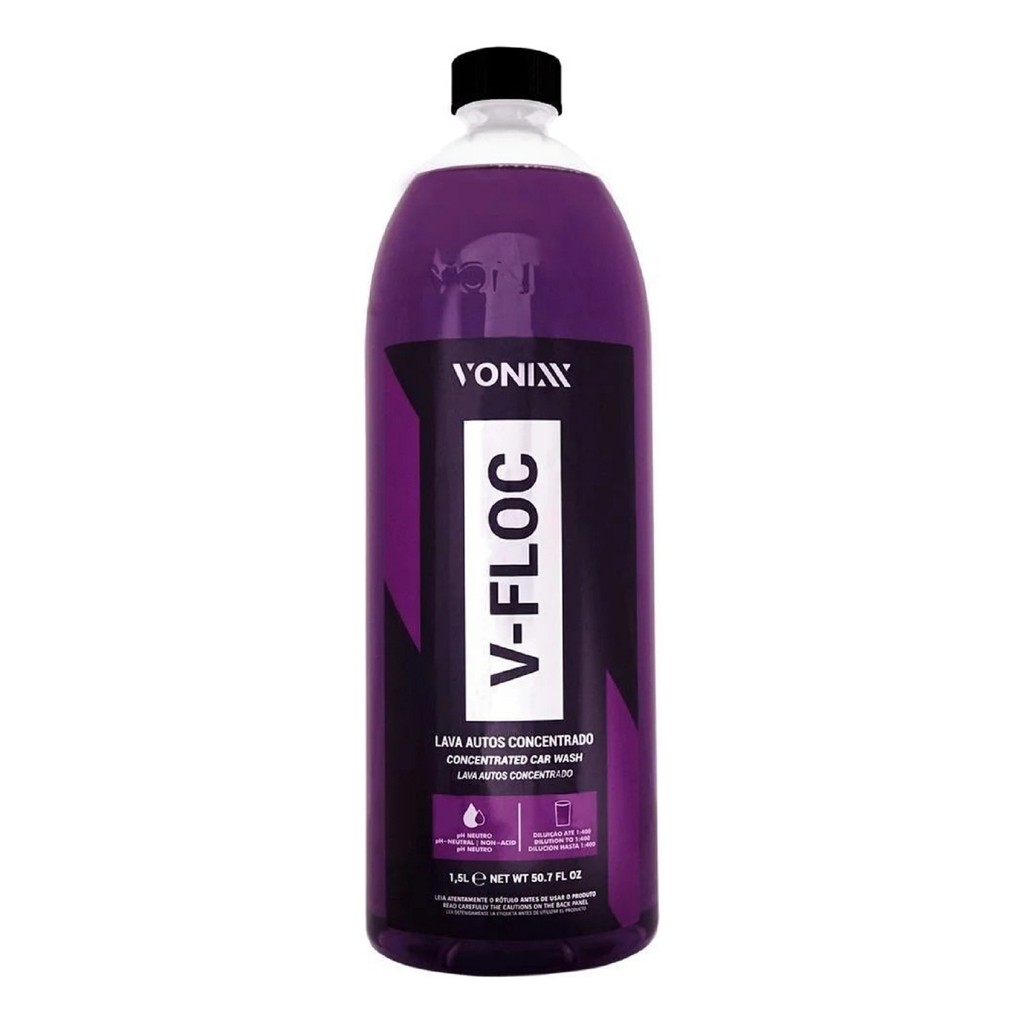 Lava-auto Super Concentrado V-floc 1,5l Vonixx