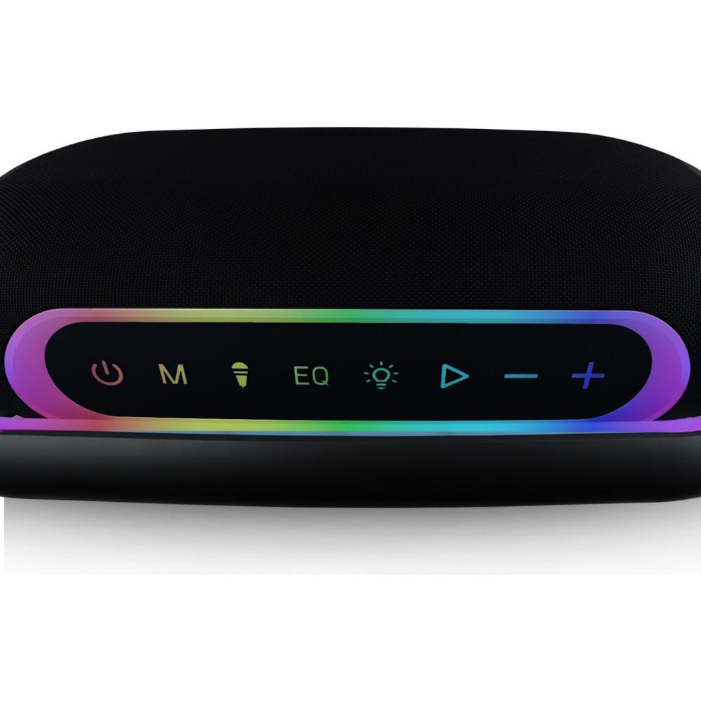 Caixa De Som Imenso X41 Pro 2 Microfones Karaokê 300w Rgb | Shopee