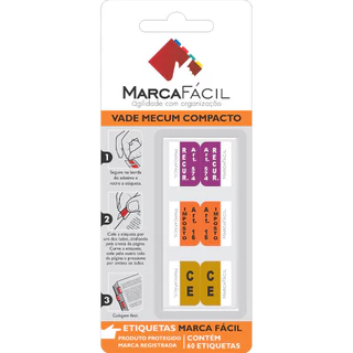 Etiquetas Vade Mecum Compacto Marca Fácil