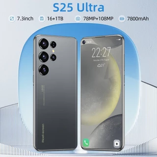 Marca Nova Galaxy S25 Ultra 5G , Android14 , 12GB RAM 512GB Armazenamento , Snapdragon 8 Gen 3 S Pen 200MP Câmera , Longa Duração Da Bateria , Celular Velho Estudante e 50MP eSim