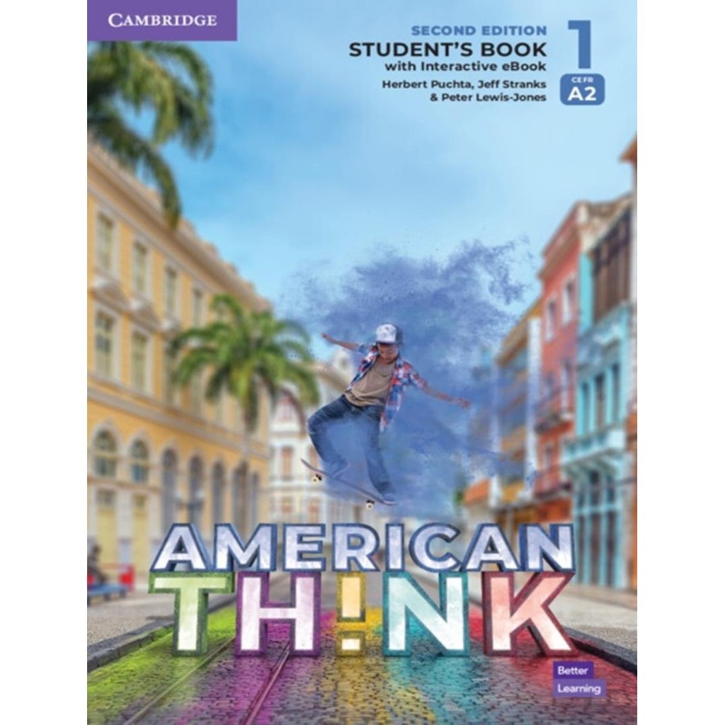 American Think 1 Students Book With Interactive Ebook 2Nd Ed | Shopee ...