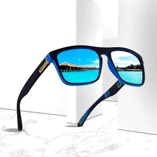Design Óculos De Sol Polarizados Homens Rectângulo Espelho Esportivo