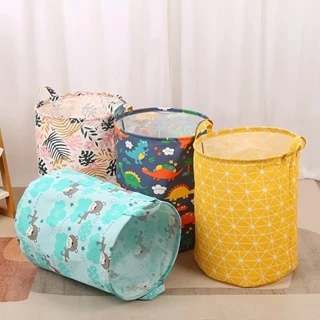 1pc Cesta de Armazenamento de Roupa Suja Doméstica com Abraço para Brinquedos e Roupa Doméstica