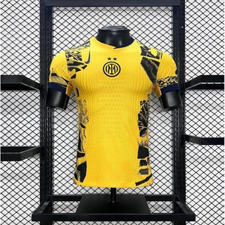 Esportes Futebol Jersey Jogador Versão 2024-25 Inter Milan 2 Away Men's Football Tamanho S-XXL