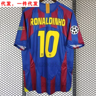 Camisa retro 2005-2006 UEFA Champions League principal passageiro Futebol caminho camisa Jersey EDUV