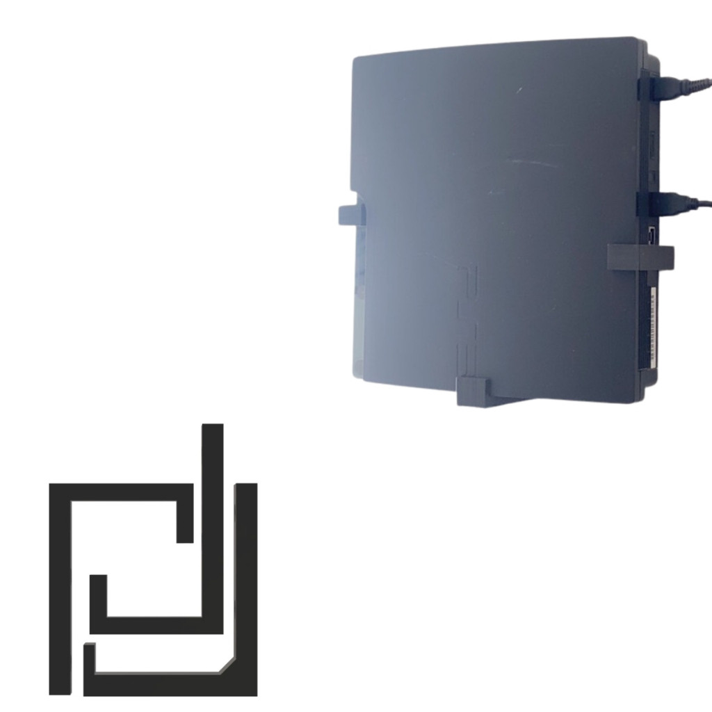 Suporte De Parede Para Ps3 Playstation 3 Slim + Parafusos