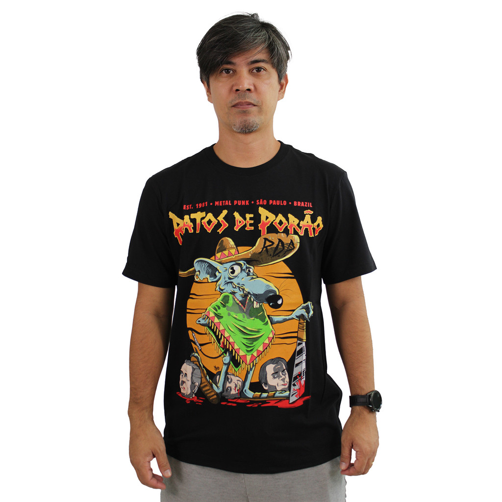 Camiseta Ratos de Porão Mexicano