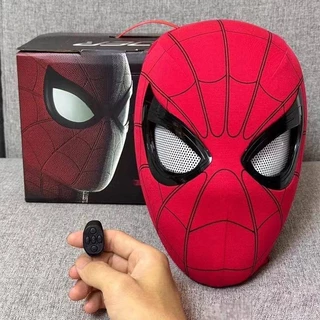 Máscara Cosplay Homem-Aranha Com Olhos Em Movimento , Adultos , Presente Para Crianças