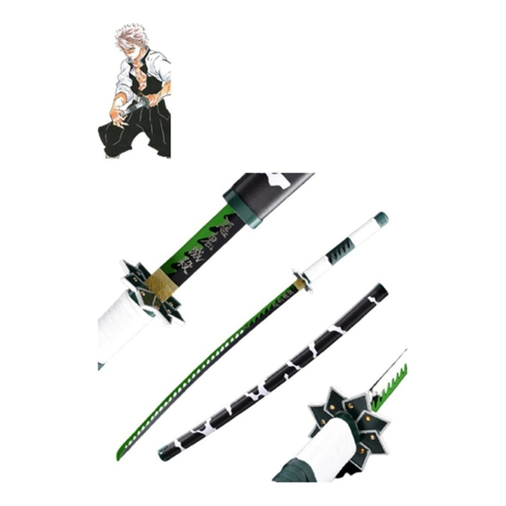 Katana Espada Cosplay Demon Slayer Sanemi Shinazugawa