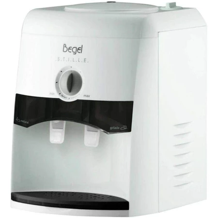 Purificador De Mesa Branco fumê Purestil Begel Bebedouro 220v