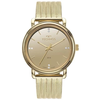 Relógio Technos Feminino Style Dourado - 2039DX/1D