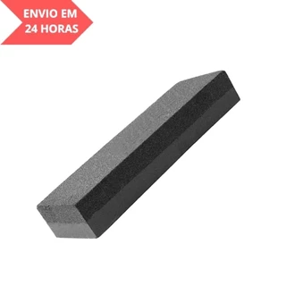 PEDRA PARA AFIAR AMOLAR FACA RETANGULAR DUPLA