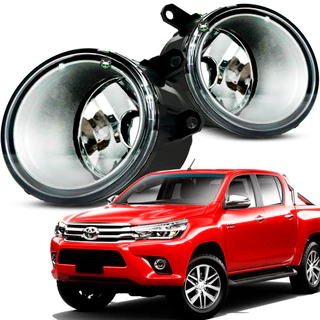 Par Farol Auxiliar Milha Toyota Hillux 2016 2017 2018