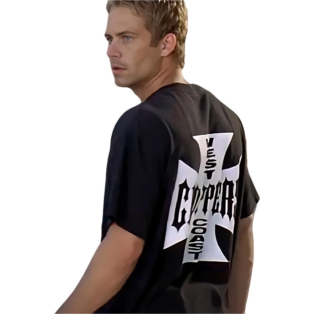 Camiseta T-Shirt West Coast Choppers Paul Walker Brian O'Conner Velozes e Furiosos