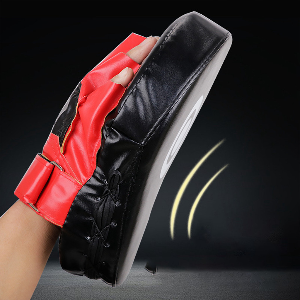 Focus Pad Curvi Maxx Pro Boxing Gear Con Cinghia Regolabile - Perfetti Per Allenamento Boxe E MMA