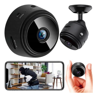 Mini Câmera Espiã Visão Noturna Wifi Monitoramento Celular em Oferta na Shopee