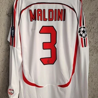 0607ac Competição Outfield De Milão No . 3 Maldini Impressão Gratuita Da Camisa 22 Kaká