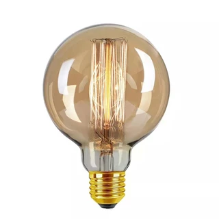 Lampada Vintage Retro G80 Filamento De Carbono 40w E27