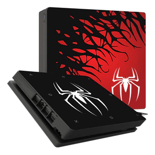 Adesivo Ps4 Slim Spider-man Homem Aranha 2