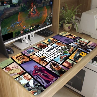 Mouse Pad GTA Antiderrapante Diversas Estampas 70x35 cm M352