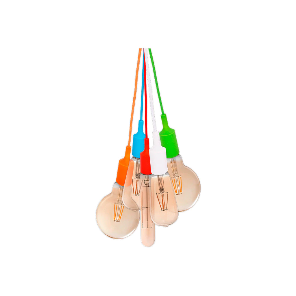 Luminaria Pendente Led Benjamin 4w 2400K 5xE27 Mix Avant