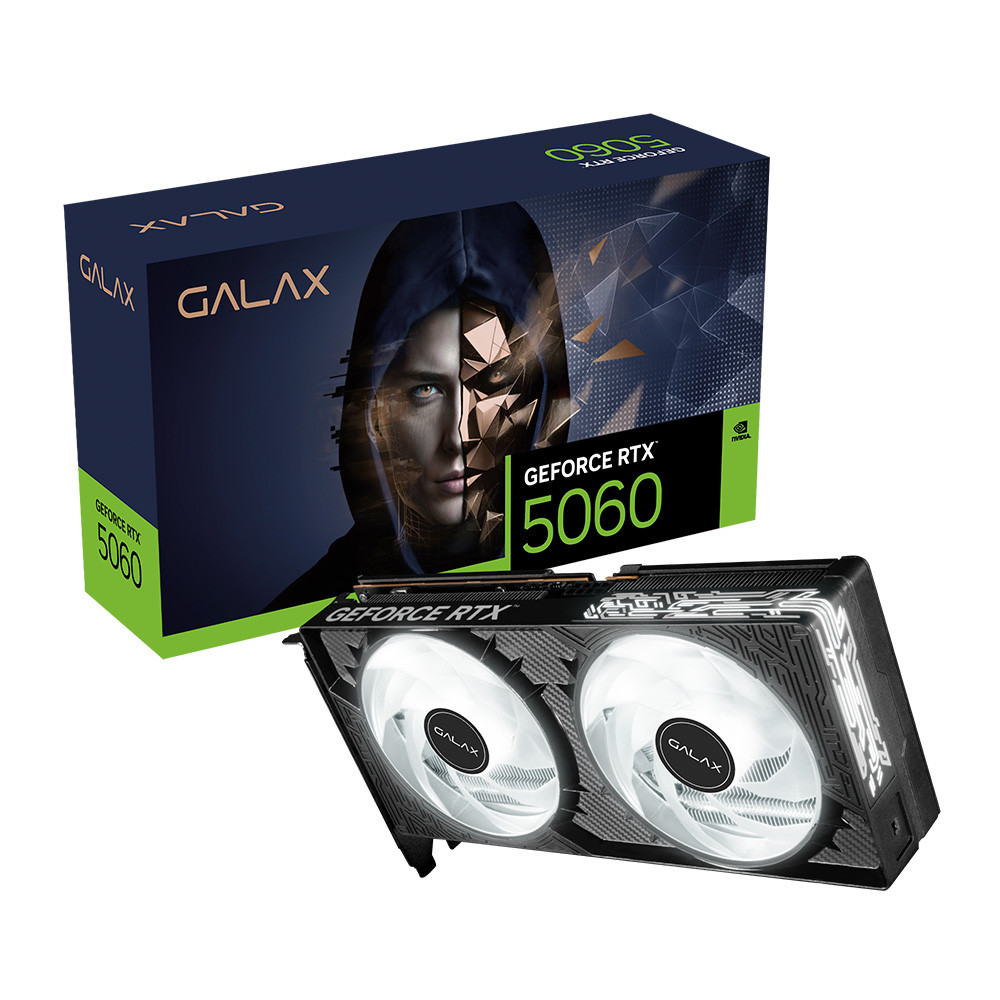 Placa de Vídeo GALAX RTX 5060 8GB GDDR7 128 Bits