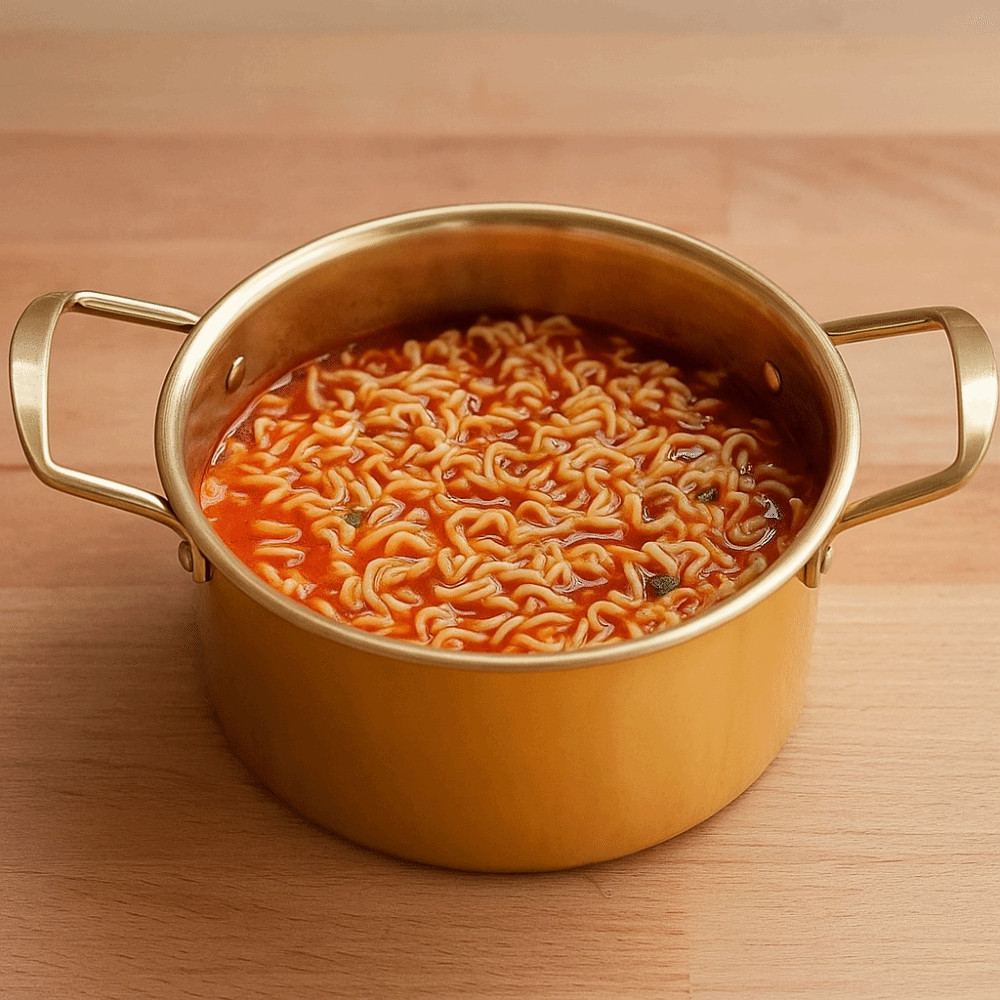 Panela De Macarrão XINLEEN , Ramen Coreana De Aço Inoxidável Com