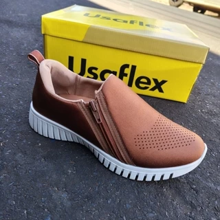 TÊNIS ORTOPÉDICO USAFLEX FEMININO CALCE FÁCIL ANTIDERRAPANTE em Oferta na Shopee