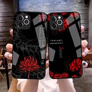 Tokyo Ghoul 1 Padrão Capa De Telefone De Vidro Para iPhone 17 17 Air 17 Pro 16 16E 15 14 13 12 Mini 11 XS Max X XR 14 15