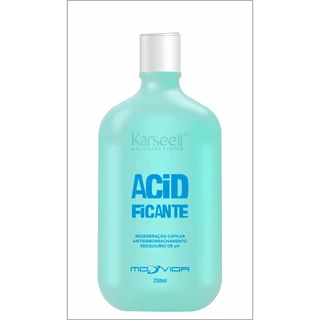 Acidificante Capilar Modvida 250ml - Antiemborrachamento, Regeneração Profunda e Reequilíbrio do pH dos Fios em Oferta na Shopee