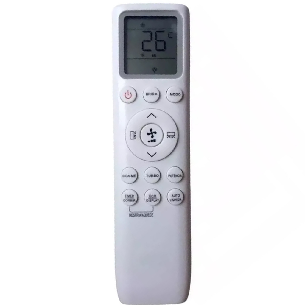 CONTROLE REMOTO PARA AR TCL TAC-09CHSA1 TAC-09CHSA1-INV TAC-09CSA1