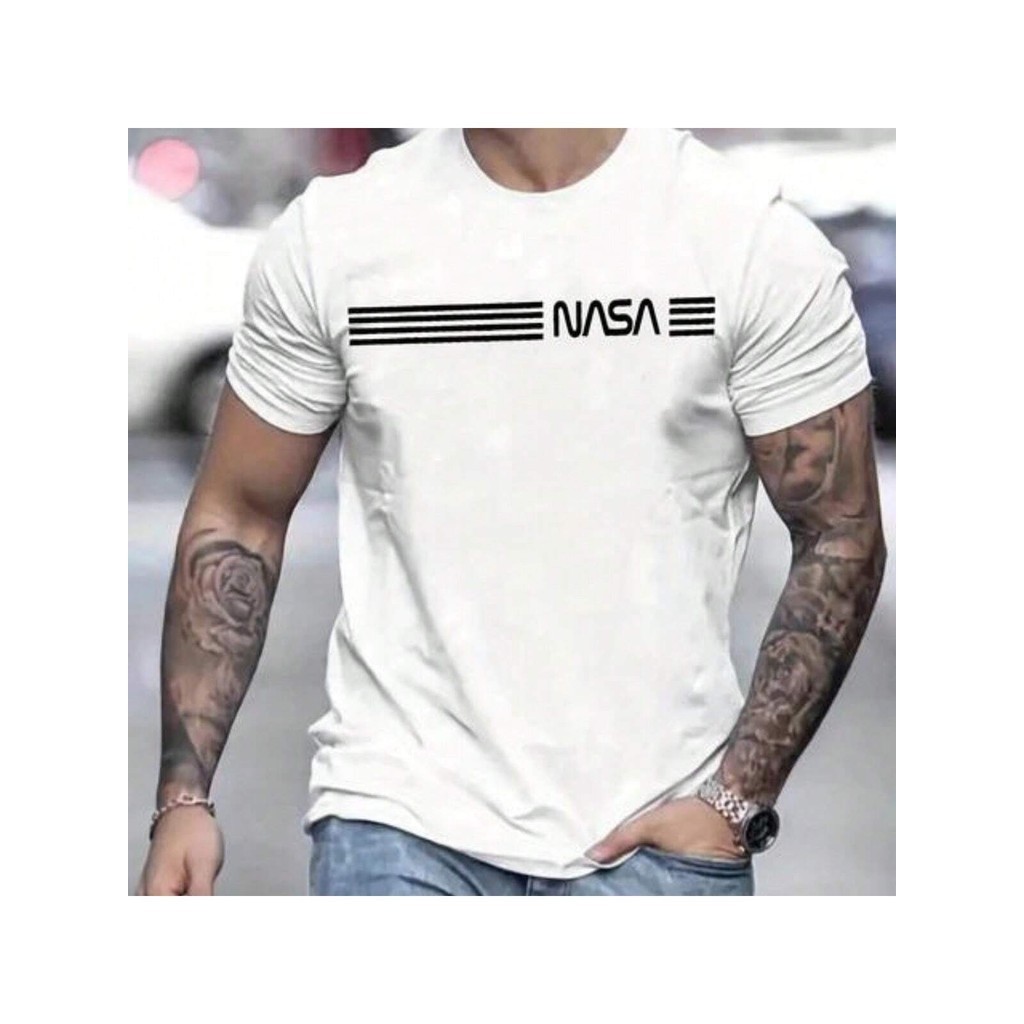 Camiseta Premium Nasa Masculina Estampada Blusa Camisa De Homem Envio Imediato