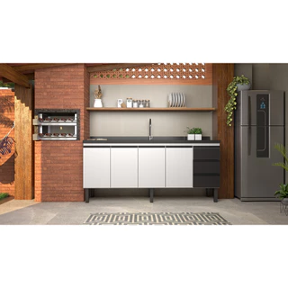 O que é Cozinha Compacta com Pia Preta? Guia e Onde Comprar | BuscaProdutos