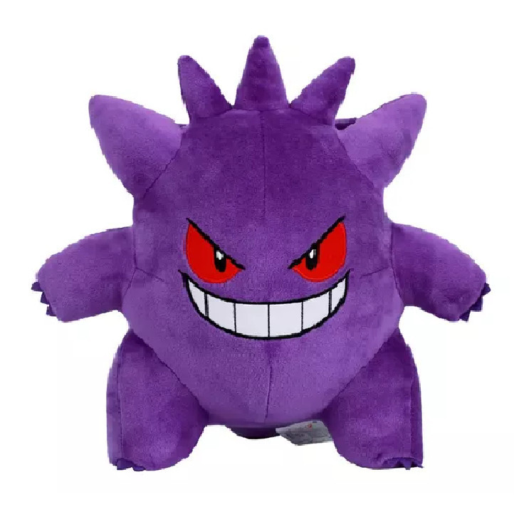 Pelúcia Gengar Pokémon Fantasma Raro 25 Cm Envio Imediato Fofo Colecionavel