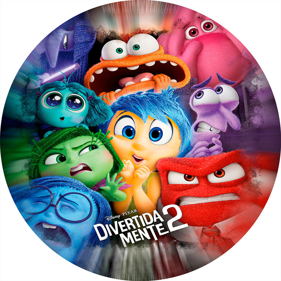 50 ADESIVOS PERSONALIZADOS 5X5 REDONDO DIVERTIDAMENTE VARIOS TEMAS