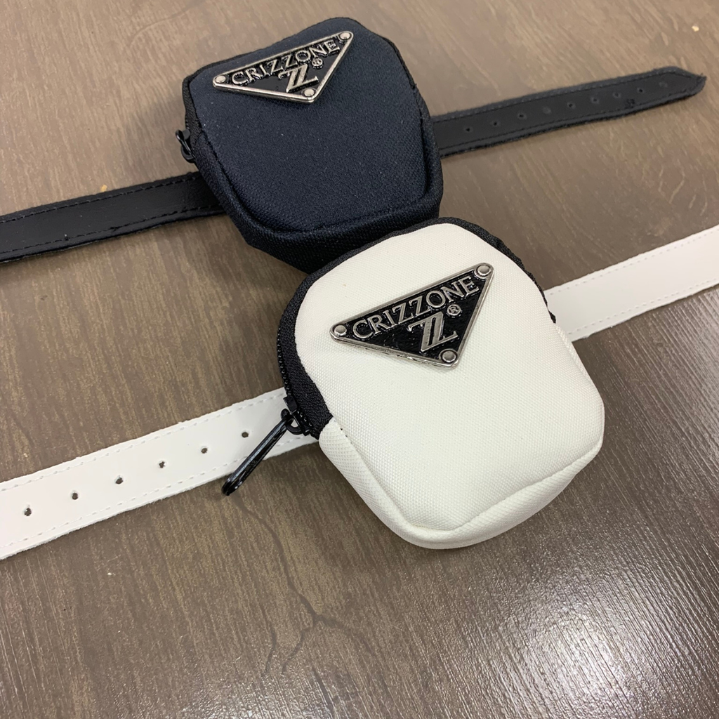 Bag para Bota Porta Batom Bolsa Lateral Pequena Com Zíper Fivela Modinha