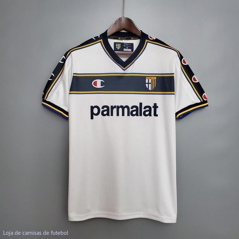 Camisa reversa 2002/2003 Parma Futebol Vintage Camisa II KRGE