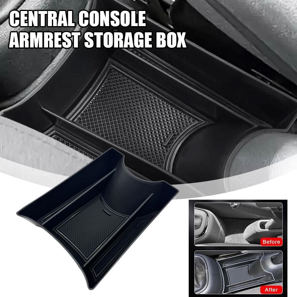Central Console Armrest Caixa De Armazenamento Aplicável A 13-21 Up Volkswagen Interior Peças Modificadas O6i5