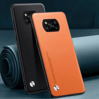 Capa De Couro PU De Luxo Para Xiaomi Poco X3 Pro Matte Back Proteção De Silicone Telefone NFC X3Pro PocoX3 Coque