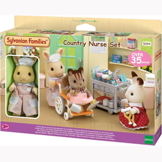Conjunto Médica Enfermeira do Campo Sylvanian Families Epoch