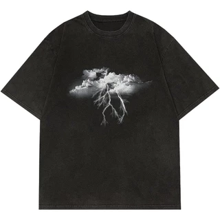 Camiseta Masculina Vamtac Graphic Tees Mens Vintage Half Sleeve Boxy Baggy Loose Streetwear Shirts Women