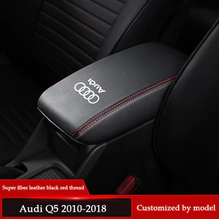 Carro Microfibra Couro Console Central Caixa De Apoio Braço Capa Guarnição Protetora Para Audi A3 A4 A4L A6 A6L Q3 Q5 Q5L 2010-2021