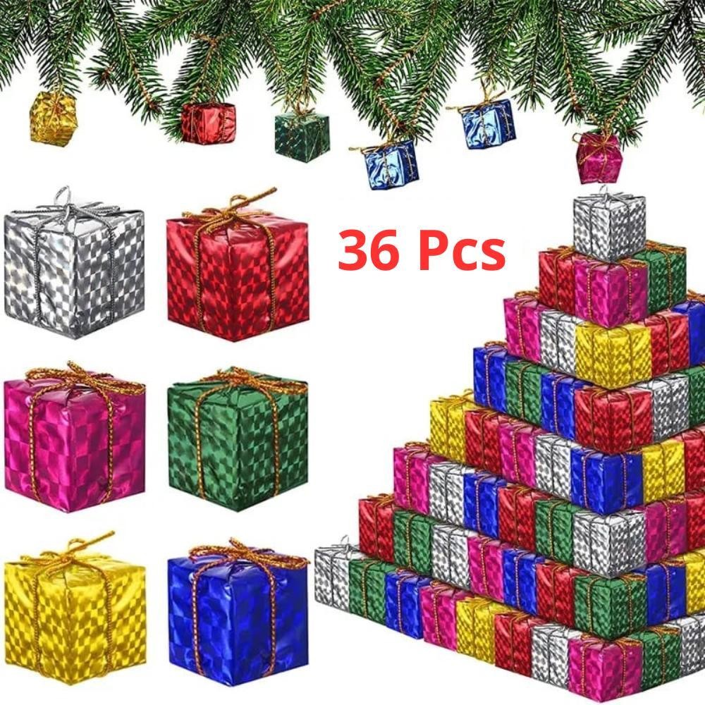 Kit 36 Presentes Presentinhos Natalino Presentinhos Enfeitar Árvore Natal